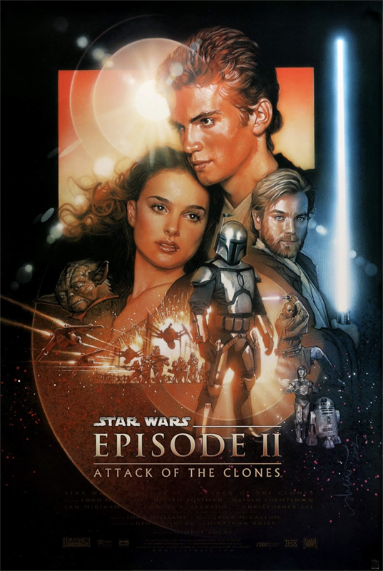 Star Wars Attack of the Clones Poster